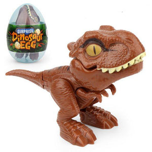 Fingerbitande dinosaurier actionfigurer