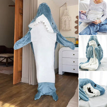 Ladda upp bild till gallerivisning, Shark pyjamas i ett stycke
